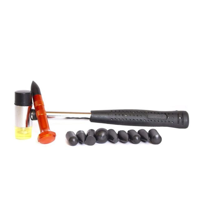 pdr tapping kit with 10 tips and hammer