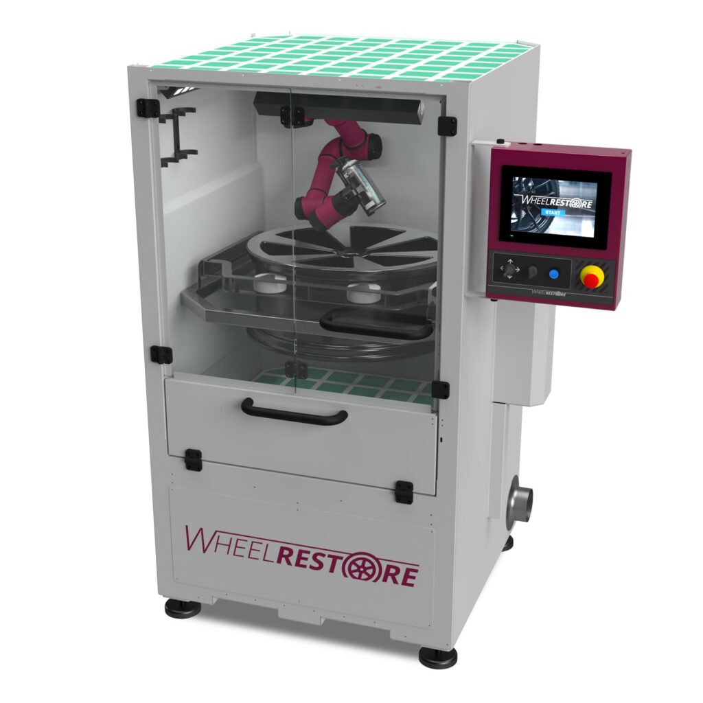 Fully Automatic Wheel Spray Robot & Spray Booth HBC System